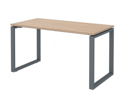 Стол NTO 120x70 вяз натуральный/антрацит