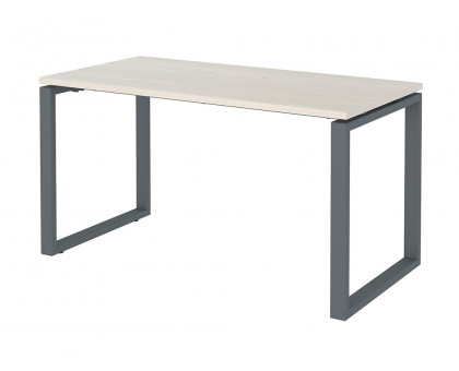 Стол NTO 160x70 белое дерево/антрацит