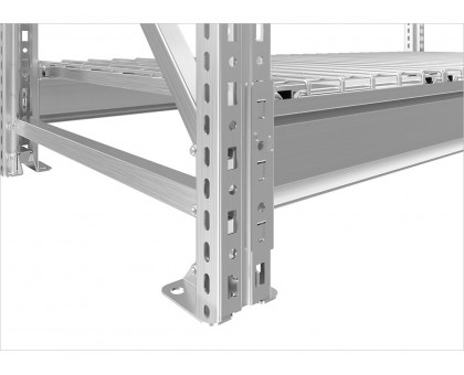 Стеллаж MS Pro 250/150x60/4 с сетчатыми полками